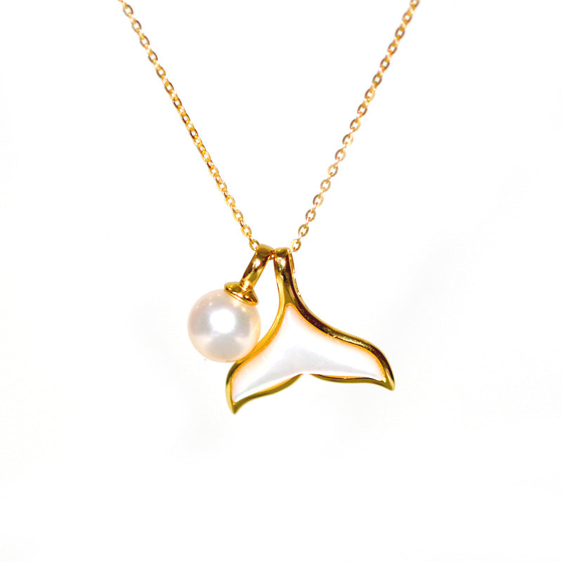 Luxury Pearl Necklace & Bracelet Gift Set – 925 Silver